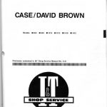 Case David Brown 885