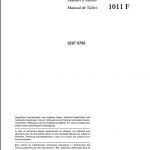 Deutz 1011F Engine Workshop Manual