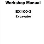 Hitachi EX100-3 Excavator manual