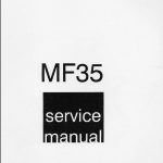 Massey Ferguson Mf 35 Tractor manual