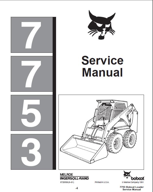 Bobcat 7753 Wiring Schematic