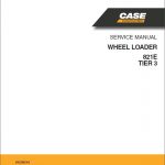 Case 821E Wheel Loader manual