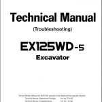 Hitachi EX125WD-5 Excavator Wheel Loader pdf