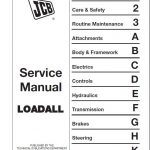 JCB 520-50,520 525-50 525-50S Telescopic Handler Service Repair Manual