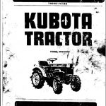 Kubota B6000 Tractor Service Repair Manual