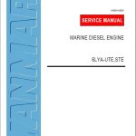 Yanmar Marine Diesel Engine 6LYA-UTE, 6LYA-STE Workshop Service Repair Manual