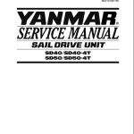 Yanmar Sail Drive Unit Sd40