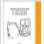 jcb 8018 service manual