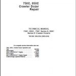 john deere 850c service manual