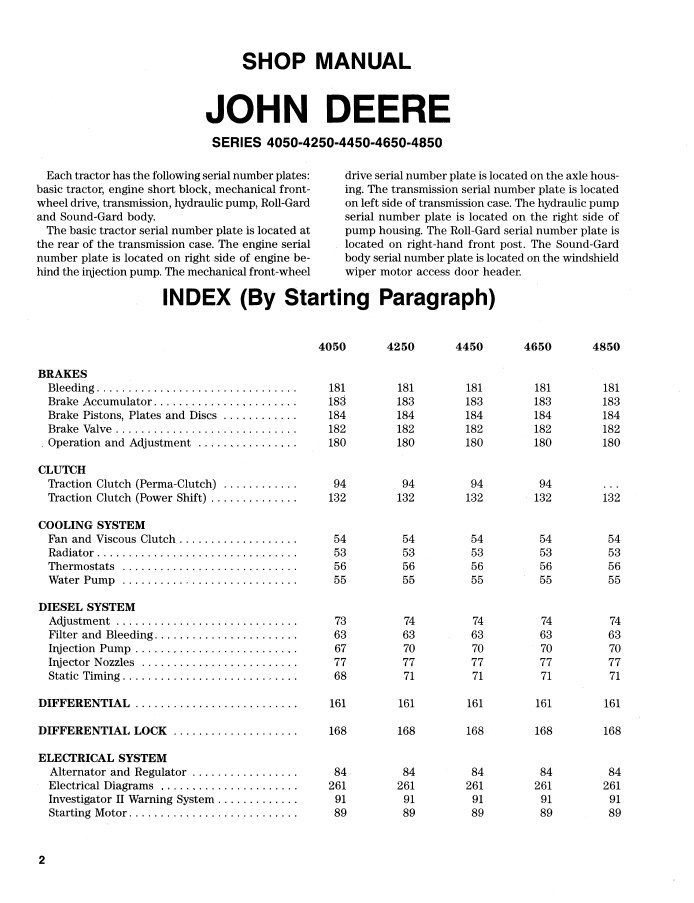 Wiring Diagram Jd 4450