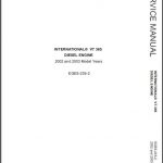 International vt365 Diesel Engine Service Manual