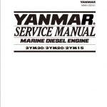 Yanmar 3YM30 3YM20 2YM15 Marine Diesel Engine Service Repair Manual