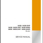 Case 845, 865, 885 Graders Service Manual