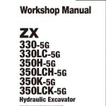 HITACHI ZX330-5G Hydraulic Excavator Workshop Manual