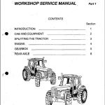 Massey Ferguson Mf-3000 3100 Series Tractor Workshop Service Manual