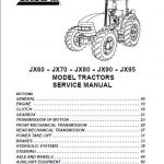 Case Ih Jx60 Jx70 Jx80 Jx90 Jx95 Tractor Service Manual