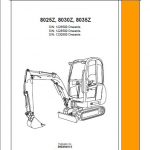 JCB 8025z -8035z Manual