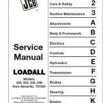 JCB Loadall 530-540 Manual