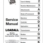 JCB Loadall 530-540 Manual