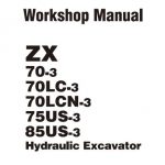 Hitachi ZX70-3 85US-3 Manual