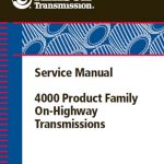 Allison 4000 Product Family Manual