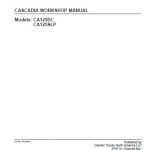Freightliner Cascadia CA125DC, CA125SLP Manual