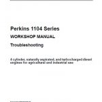 Perkins 1104 Series Workshop Manual