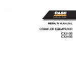 CASE CX210B-CX240B Service Manual