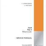 Case 721F Tier 4 Wheel Loader Service Manual