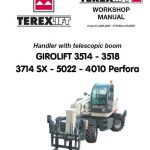 TEREX GIROLIFT 3514 3518 5022 Workshop Manual