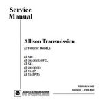 Allison Transmission AT 545 Service Manual