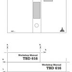 Deutz TBD 616 Workshop Manual