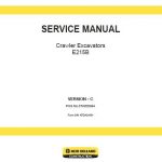 New Holland E215B Crawler Excavator Service Manual