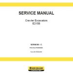 New Holland E215B Crawler Excavator Service Manual