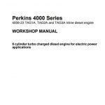 Perkins 4000 Series Workshop Manual
