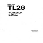 takeuchi tl26 service manual