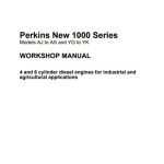 Perkins New 1000 Series Repair Manual