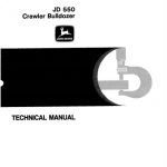 JOHN DEERE 550 Crawler Dozer Manual.pdf