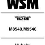 Kubota M8540, M9540 Service Manual