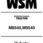 Kubota M8540, M9540 Service Manual