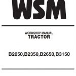 Kubota B2050, B2350, B2650, B3150 Tractor Workshop Manual