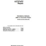 John Deere 690E LC Excavator Repair Technical Manual