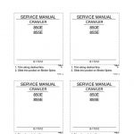 Case 850E 855E Crawler Dozer Service Manual