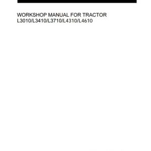 kubota l4610 service manual