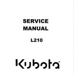 Kubota L210 Tractor Service Manual