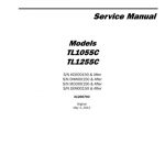 Caterpillar Cat TL1055C TL1255C Telehandler Service pdf