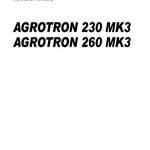 Deutz Fahr Agrotron 230 260 MK3 Tractor Workshop Service Manual