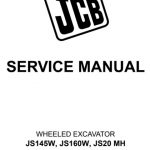 JCB JS145W Manual