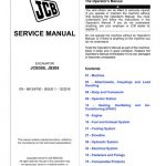 JCB JCB305, JS305 Excavator Service Repair Manual