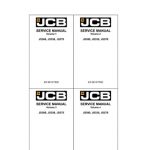 JCB JS300, JS330, JS370 Tracked Excavators Service Manual